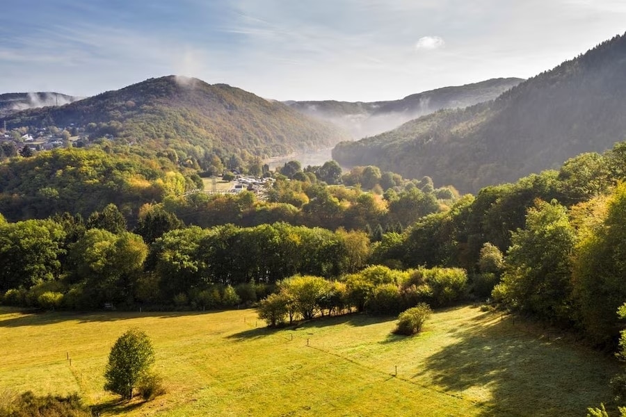 Landschap van Duitse Eifel