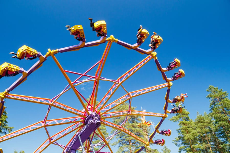 attractie in een themapark