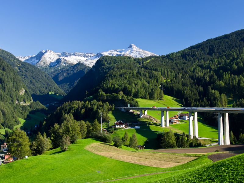 Met de auto naar Italië