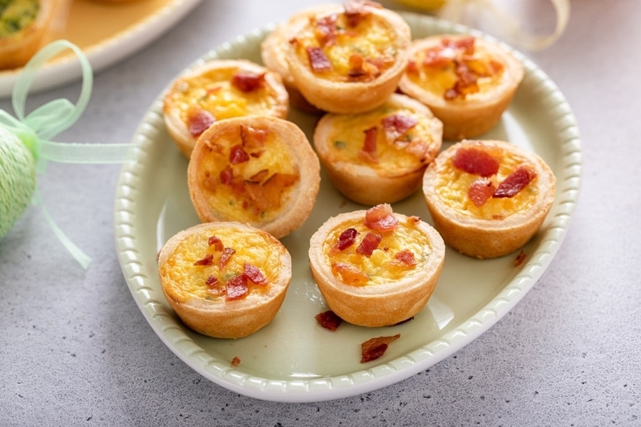 mini-quiche Lorraine